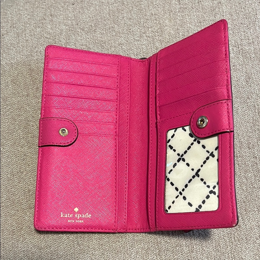 Kate Spade Vibrant Pink Wallet - Picture 4 of 8